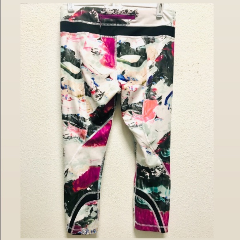 Lululemon inspire crop pants II. Pigment sz 6 EUC - Picture 6 of 8